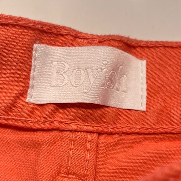 Boyish The Toby Jeans in Pretty in Pink Size Size 26 NWT - Picture 7 of 11
